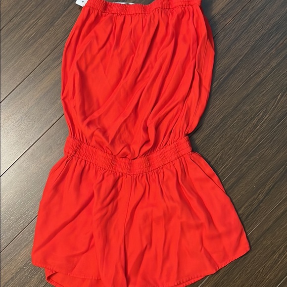 Aritzia romper xs red never worn - Picture 1 of 5